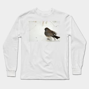 Winter Snow Bird 4 Long Sleeve T-Shirt